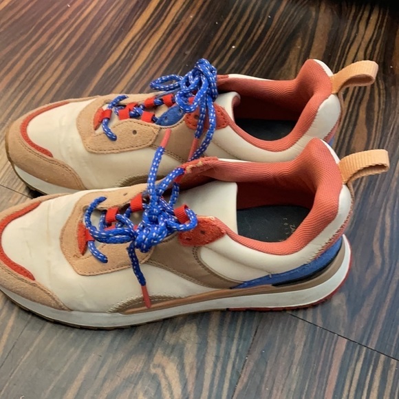 ZARA SNEAKERS WITH CONTRASTING DETAILS - Picture 2 of 4